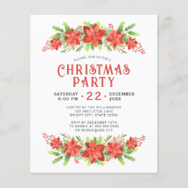 Lámina Invitación presupuestal Fiesta de Navidades de Wat