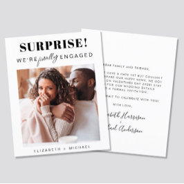 Lámina Invitación Presupuestaria de Surprise Photo Engage