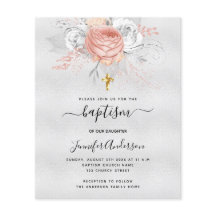 Invitación presupuestaria del chica de oro del ros