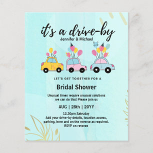 Lámina Invitaciones a ducha de novias con ayuda de un pre