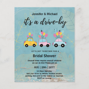 Lámina Invitaciones a ducha de novias con ayuda de un pre