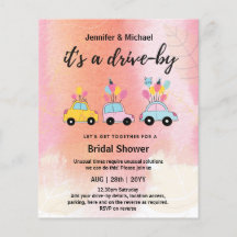 Invitaciones a ducha de novias con ayuda de un pre