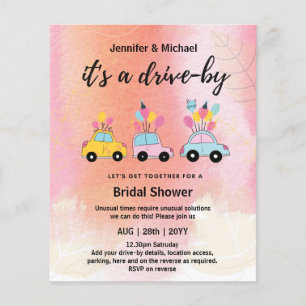 Lámina Invitaciones a ducha de novias con ayuda de un pre