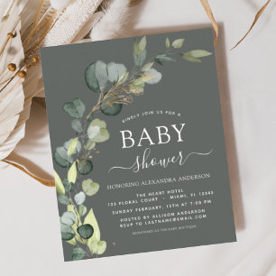 Lámina Invitaciones a Eucalyptus para la ecologización de