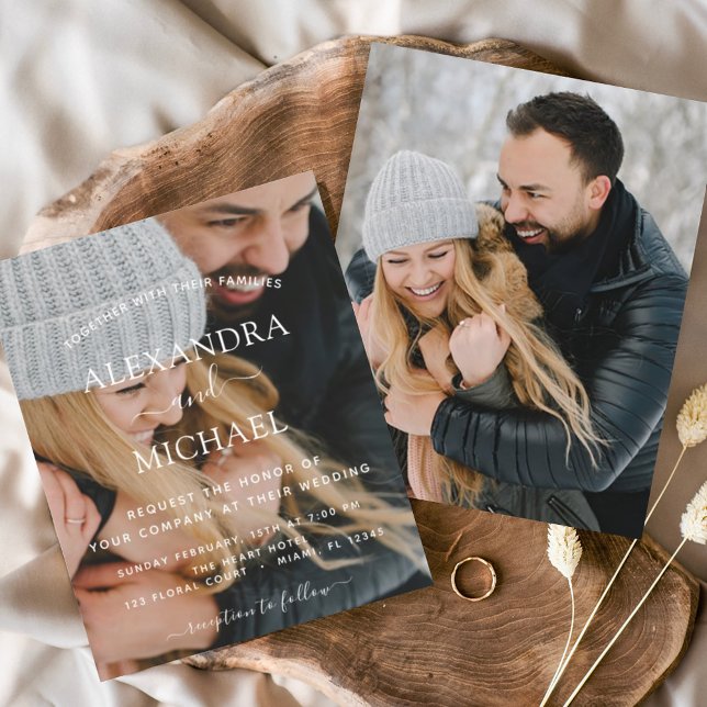 Lámina Invitaciones a la boda de fotos de presupuesto (Subido por el creador)