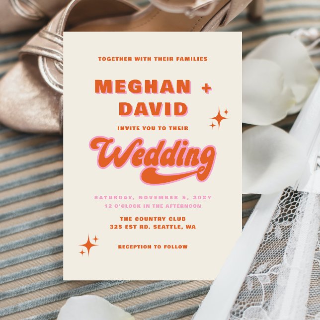Lámina Invitaciones a la boda de los 70 de la Retro del P (Subido por el creador)