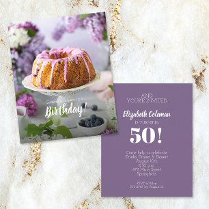 Lámina Invitaciones a la fiesta de cumpleaños del presupu