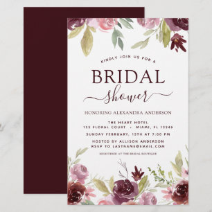 Lámina Invitaciones a la Primavera de Borgoña de la ducha