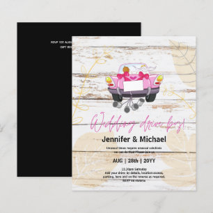 Lámina Invitaciones Baratas para Bodas con Paso por Carre