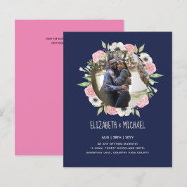 Lámina INVITACIONES DE BODA DE FOTOS PRESUPUESTARIAS - Wr