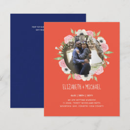 Lámina INVITACIONES DE BODA DE FOTOS PRESUPUESTARIAS - Wr