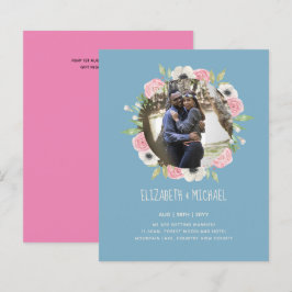 Lámina INVITACIONES DE BODA DE FOTOS PRESUPUESTARIAS - Wr