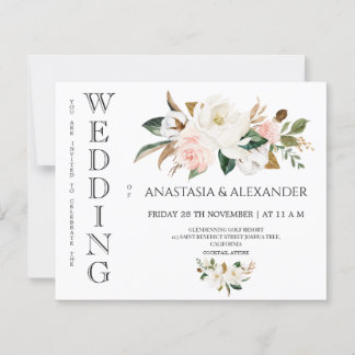 Lámina Invitaciones de boda económicas