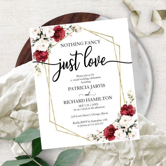 Lámina Invitaciones de Boda Económicas Geométricas sin Ad (Subido por el creador)