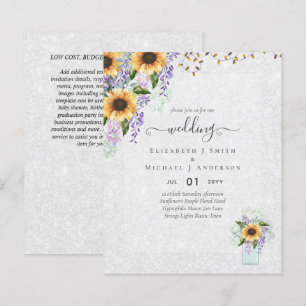 Lámina INVITACIONES DE BODA PRESUPUESTARIA MODA de giraso