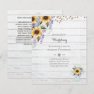 Lámina INVITACIONES DE BODA PRESUPUESTARIA - Sombrillas R