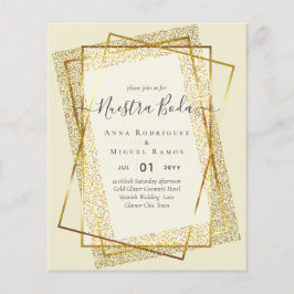 Lámina Invitaciones de Boda, presupuesto Boda español de 
