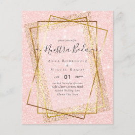 Lámina Invitaciones de Boda, presupuesto Boda español de 