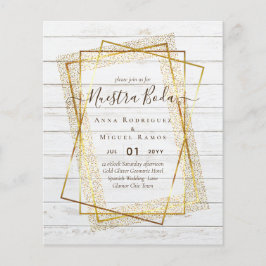 Lámina Invitaciones de Boda, presupuesto Boda español de 