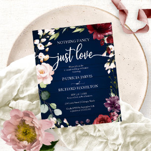 Lámina Invitaciones de Boda Sin Adornos y Económicas