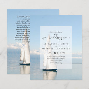 Lámina INVITACIONES DE BODAS ECONÓMICAS - Letra Minimalis