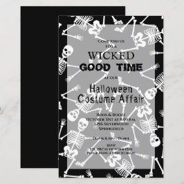 Lámina Invitaciones para Halloween con presupuesto para e