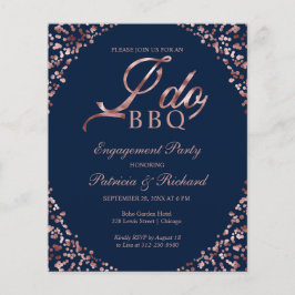 Lámina Invitaciones para la fiesta de compromiso Budget I