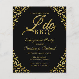 Lámina Invitaciones para la fiesta de compromiso Budget I