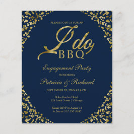 Lámina Invitaciones para la fiesta de compromiso Budget I