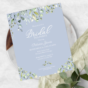 Lámina Invitaciones para Té de Despedida de Soltera con t
