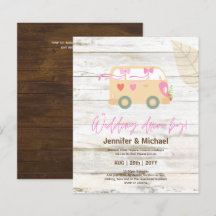 Invitaciones presupuestadas de Boda reducido para