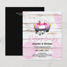 Lámina Invitaciones presupuestadas de Boda reducido para 