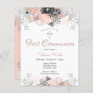 Lámina Invitaciones presupuestarias de la primera comuna 