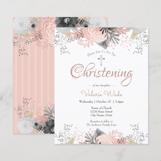 Lámina Invitaciones presupuestarias para la cristianizaci (Anverso / Reverso)