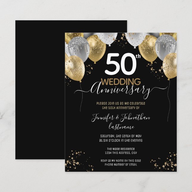 Lámina Invitaciones presupuestarias para los Globos de Or (Anverso / Reverso)