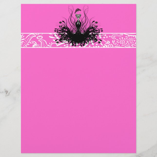 Lámina Invitaciones, volantes y Pegatinas de la Moda Diva (Anverso)