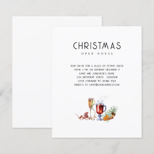 Lámina Invitan a Navidades de presupuesto a tomar bebidas