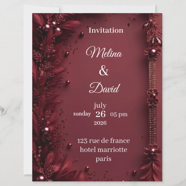 Lámina invitation  (Anverso)