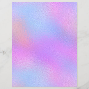 Lámina Iridescent Faux Foil Scrapbook Paper No. 63