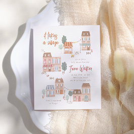 Lámina It Takes A Village Baby Shower Budget