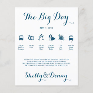 Lámina Itinerario Boda de iconos