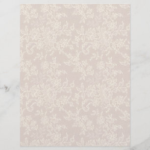 Lámina Ivory Lace escribe sobre el papel del libro de est
