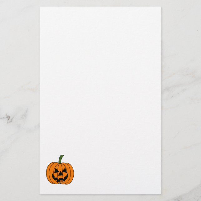 Lámina Jack O' Lantern (Anverso)