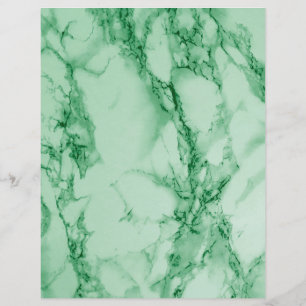 Lámina Jade Marble Scrapbook Paper