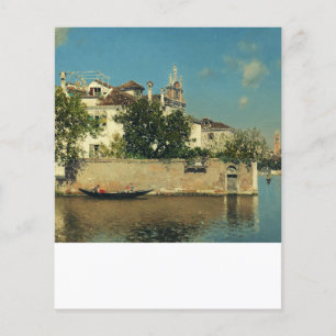 Lámina Jardín del Palacio Vendramin en Venecia