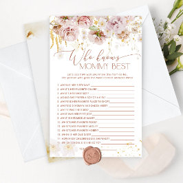 Lámina Jardín floral que conoce a mamá mejor juego