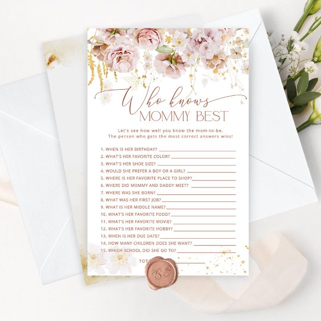 Lámina Jardín floral que conoce a mamá mejor juego (Subido por el creador)