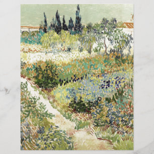 Lámina Jardín Vincent Van Gogh en Arles