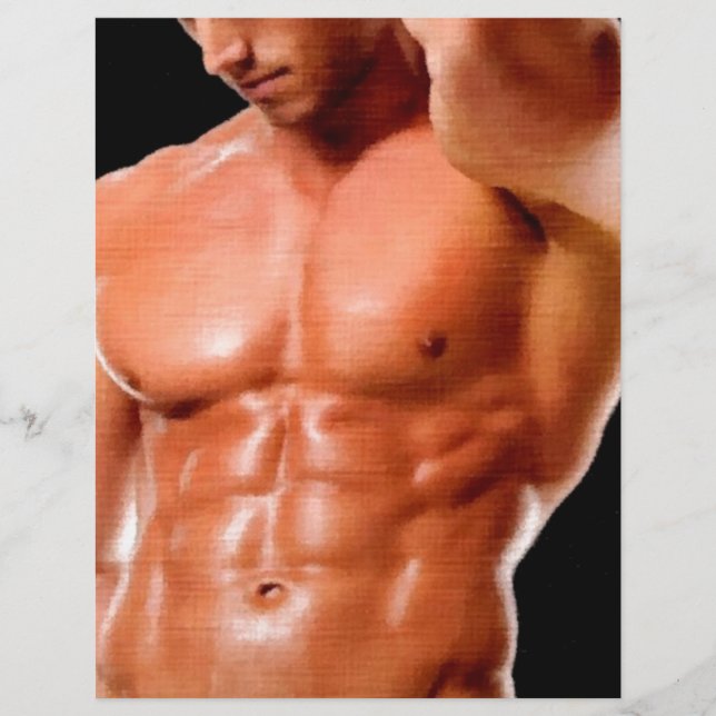 Lámina Jeans oscuros Hunk (Anverso)