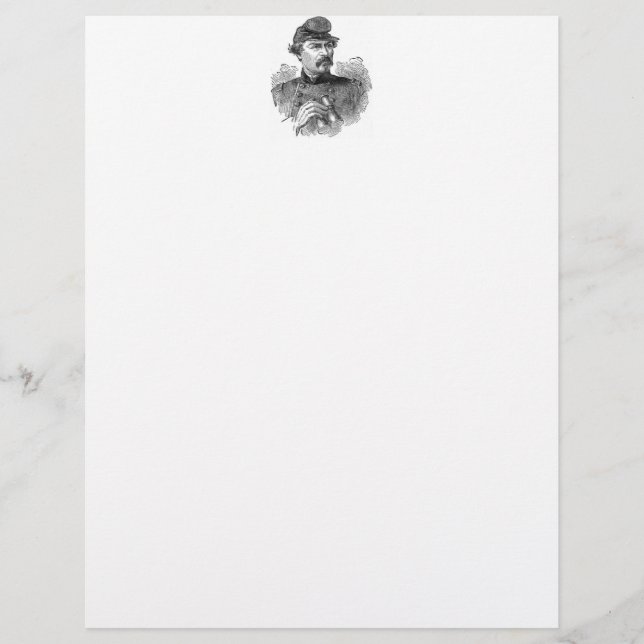 Lámina Jefe de carta general de guerra civil (Anverso)